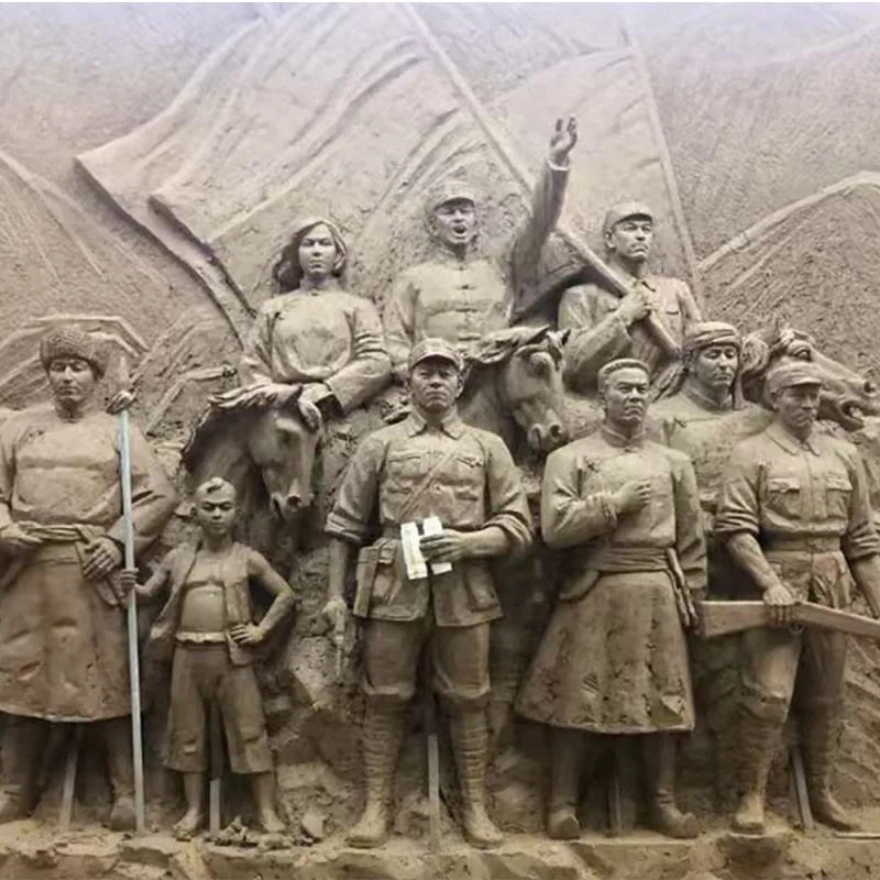 Dārza sienas statujas