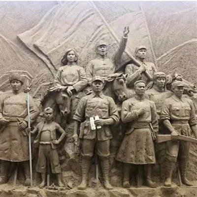 Dārza sienas statujas